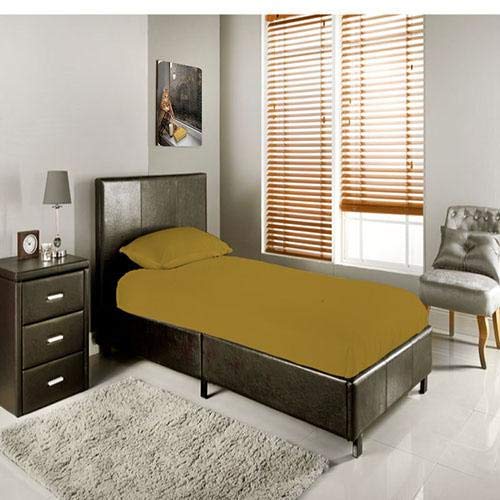 Tigers Trade Lines Fitted Bed Sheet Set-2Pcs -Singel Size From