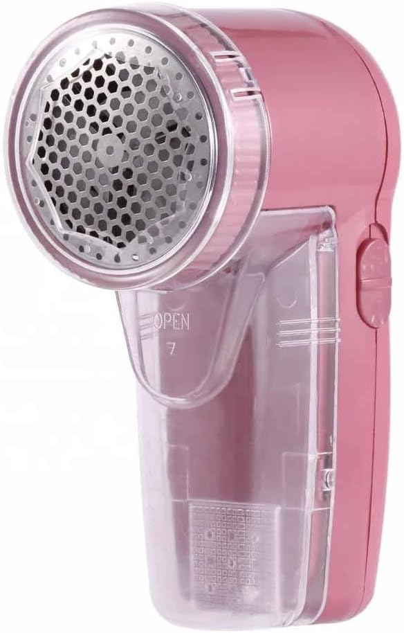 Lint Remover For Clothes - Lint Shaver, Effortless Lint Removal - Easy Operation, Portable Design Clothes Wonder Lint- A-614 (Red)