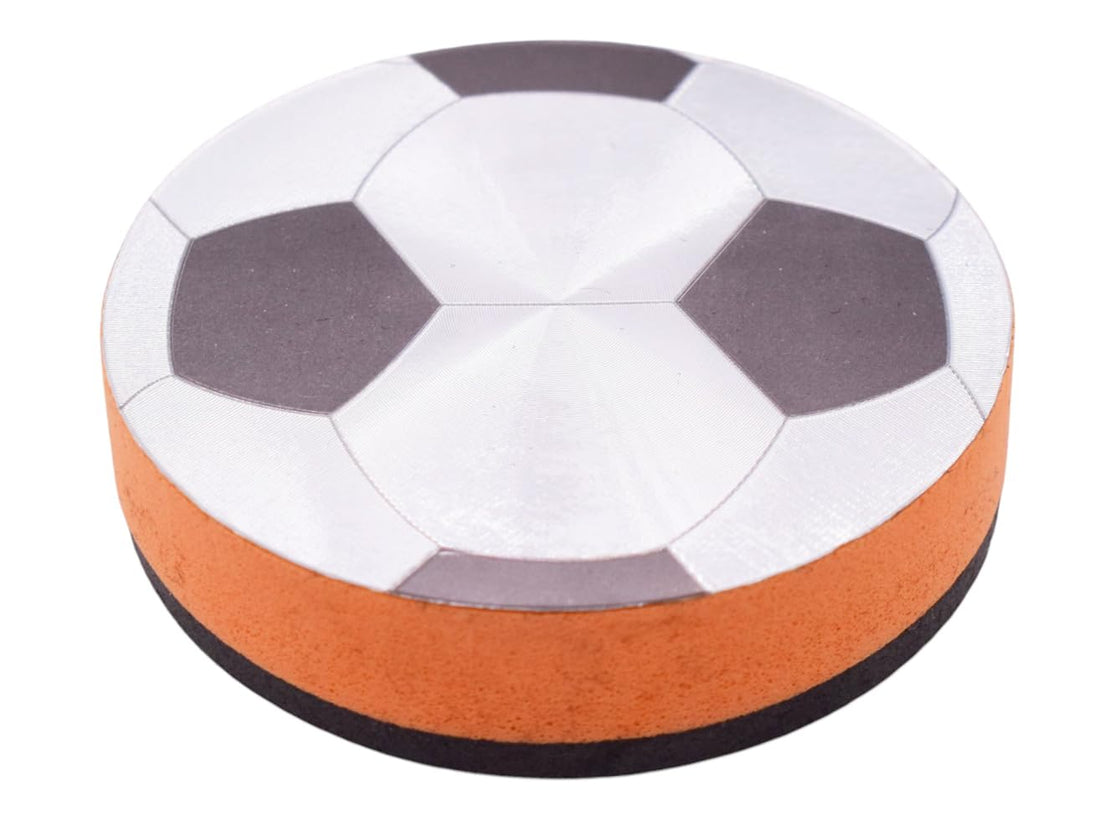 Football Shaped Magnetic White Board Eraser - Orange