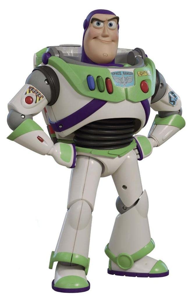Pixar Disney Toy Story 4 - Buzz Lightyear with Visor - 17cm Articulated Figure, GGP60