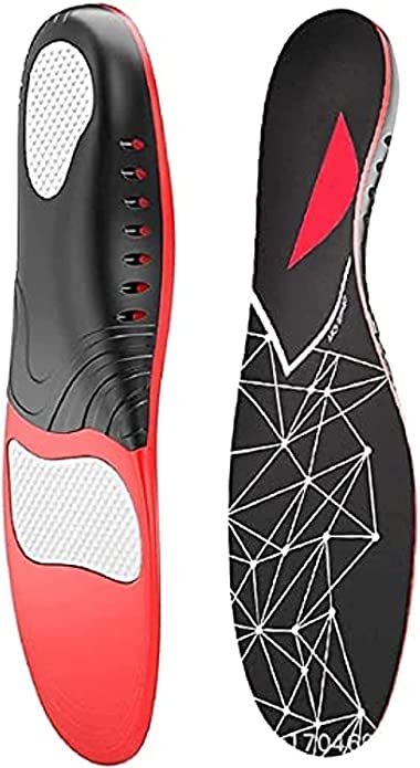 Plantar Fasciitis Arch Support Insoles for Men and Women Shoe Inserts (M)