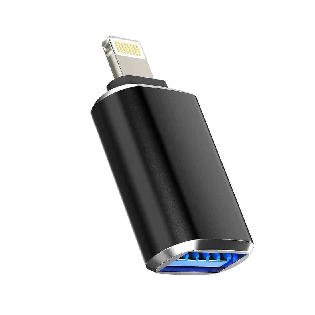 Aple MFi Certified USB OTG Adapter for iPhone/iPad - Connect USB Flash Drives, Keyboards & Mice | Compatible with iOS 14+ and iPhone 14/13/11/X Series