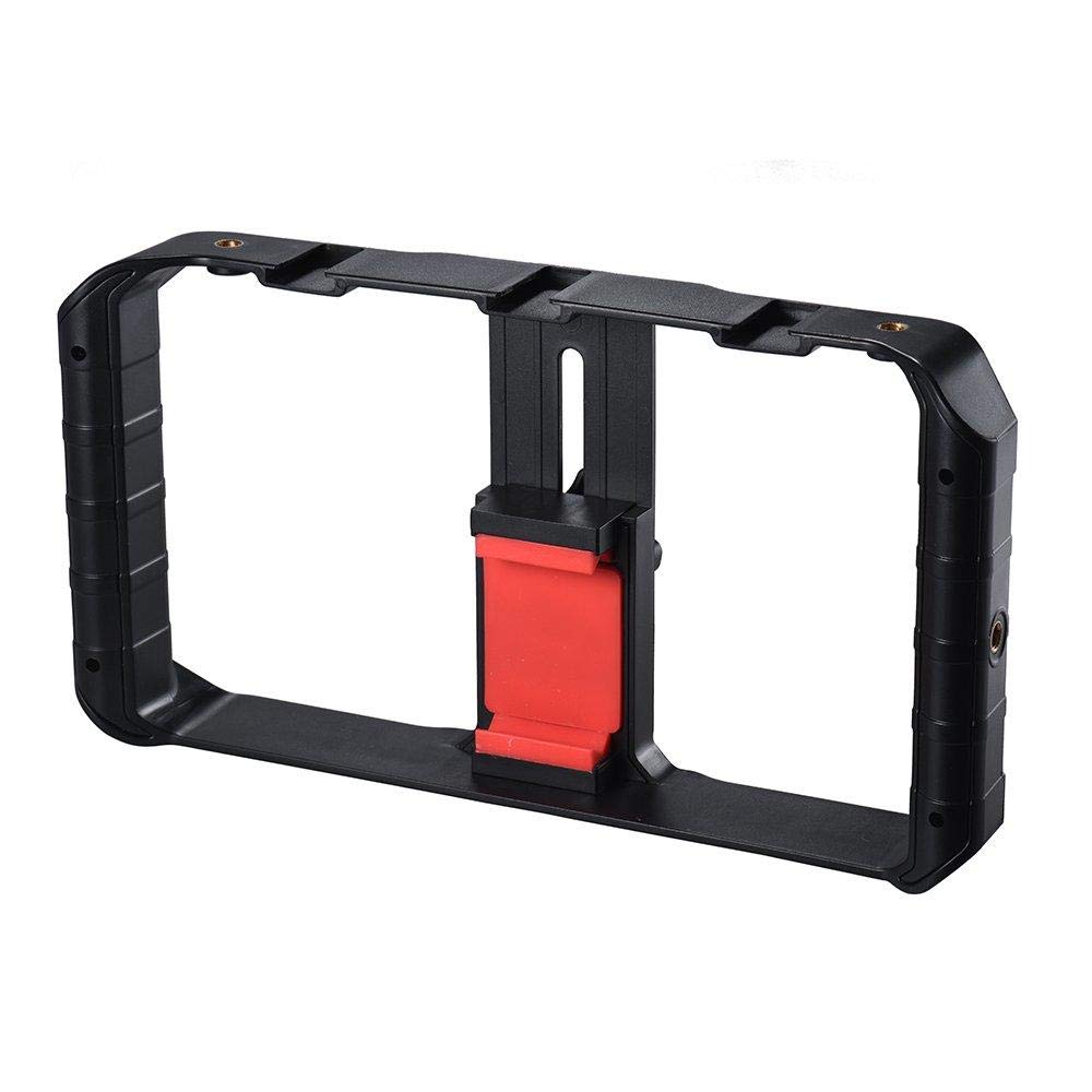 ULANZI U-Rig Pro Smartphone Video Rig - Stabilizer Grip with Tripod Connection for Phone Filmmaker - Universal for iPhone and Samsung, Black