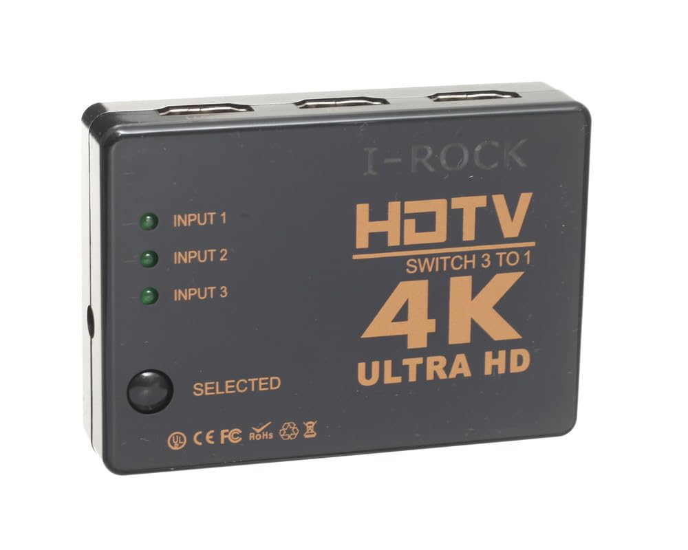 Genie HDMI Adapter 3 Port - Black