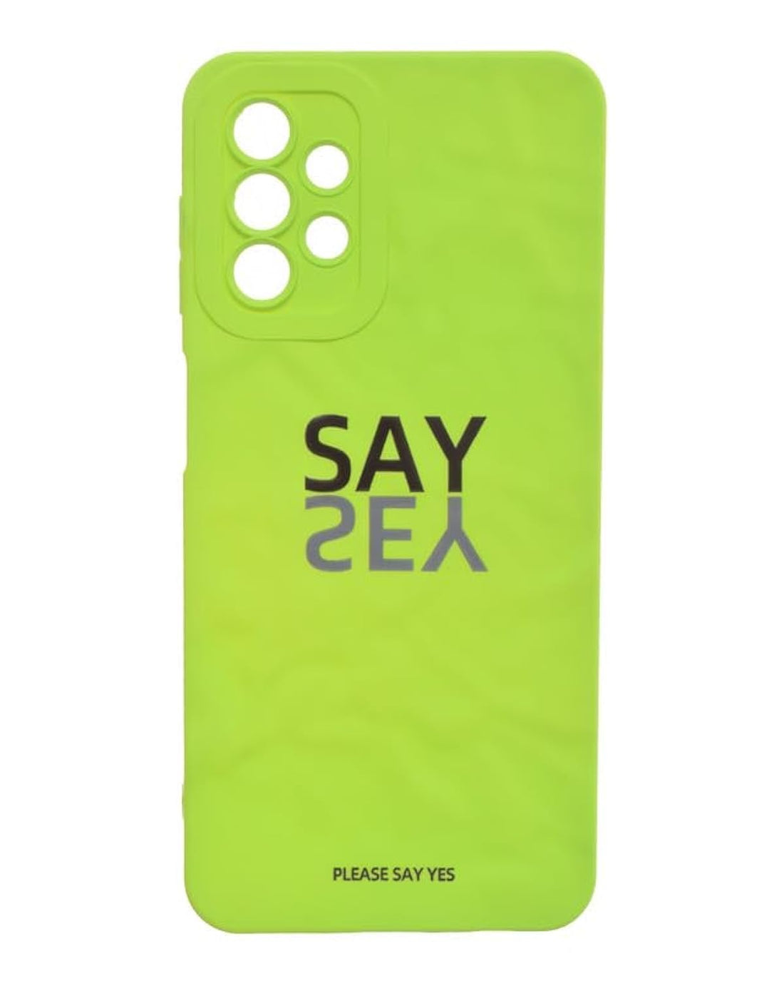 Plastic Back Cover For Samsung Galaxy A13 4G, Light Green GR-N-37310408