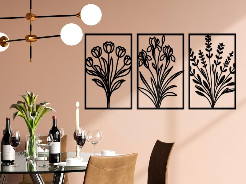 Spring Garden Trio Wood Wall Art