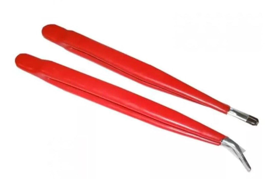 2 PCS PVC Insulation Tweezer Set GCP009 Made in Taiwan