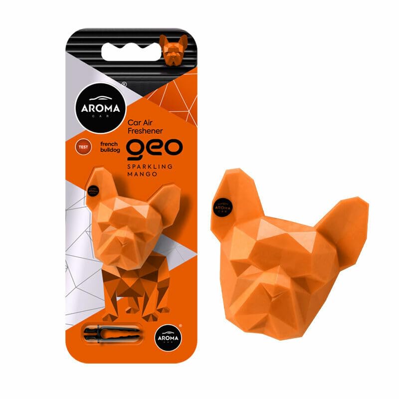 Geo Dog Sparkling Mango Car Fragrance