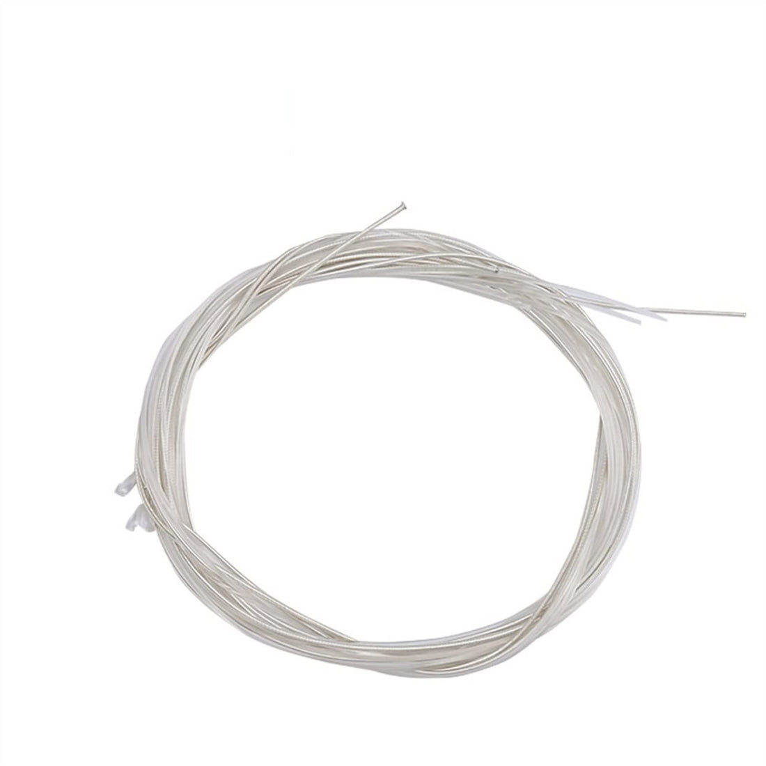 Fashion 6pcs Guitar Strings Nylon Silver/Copper Alloy Strings Set for Classical Classic Guitar 1M 1-6 E B G D A E Guitar Accessories for Classical Acoustic Electric Guitar (Color : Silver)