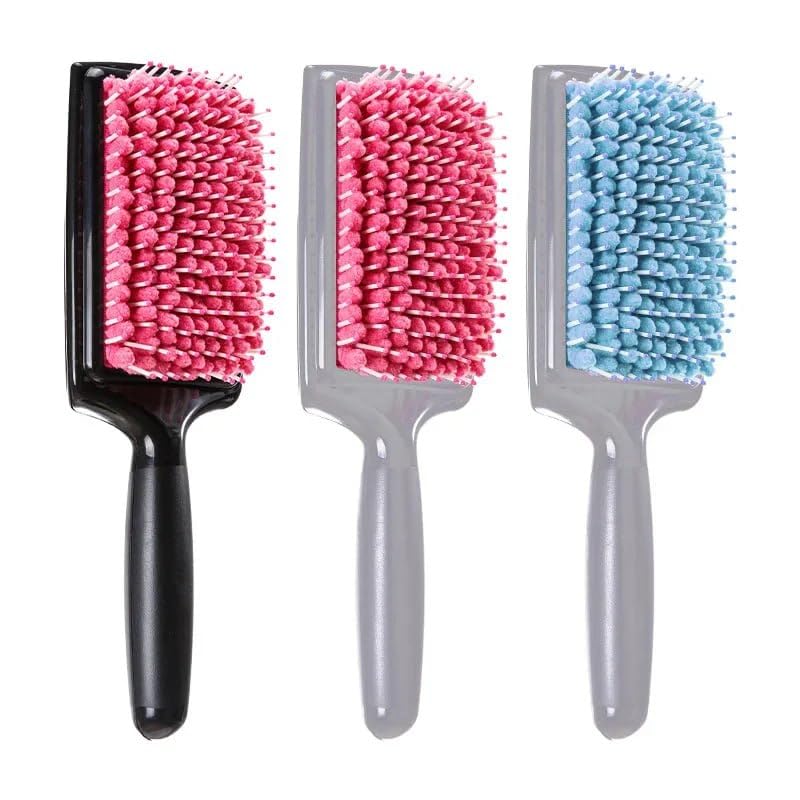 2 in 1 Hair Dryer and Styler Brush with Microfiber Bristles to Protect Against Breakage | From General