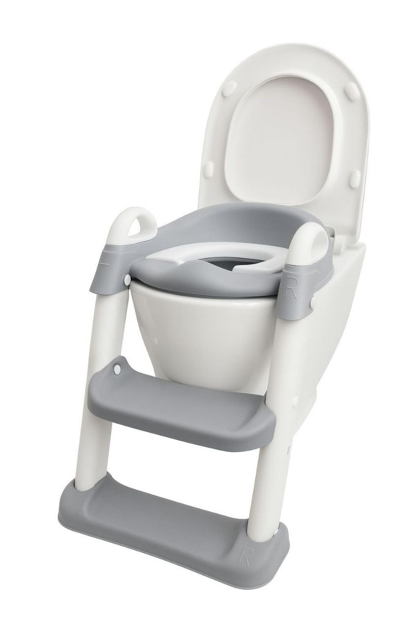 Kids Potty Seat with Stable Ladder – Height-Adjustable Potty Steps and Non-Slip Base for Confident Toilet Training (1 - Piece)