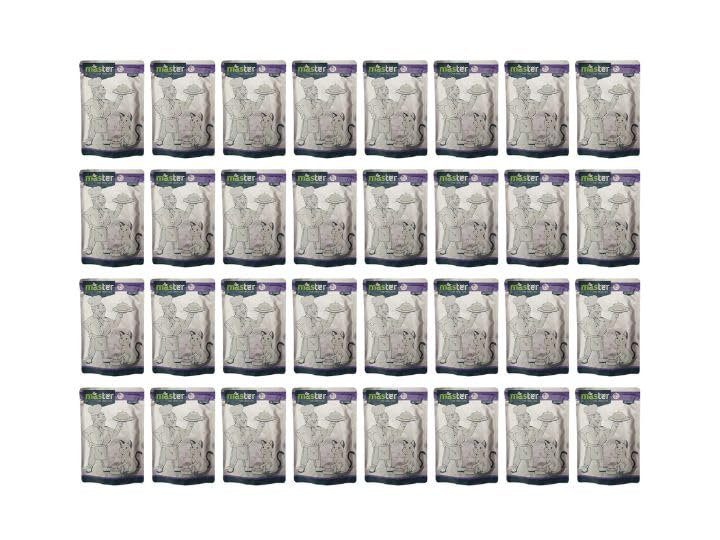 Master Wet Food With for Adult Cats 80G from pets zone (pack of 6, Fish)