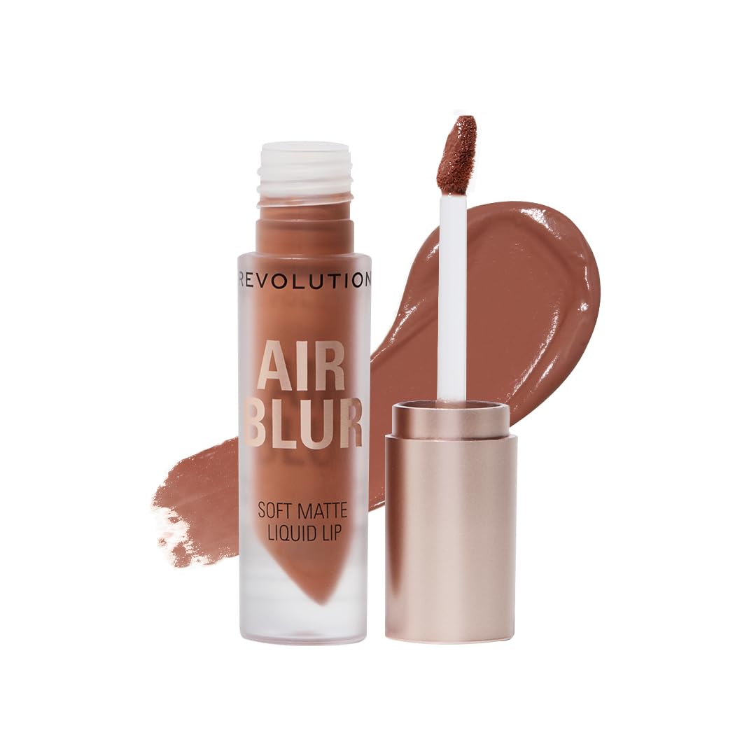 Revolution Air Blur Matte Liquid Lipstick Fawn