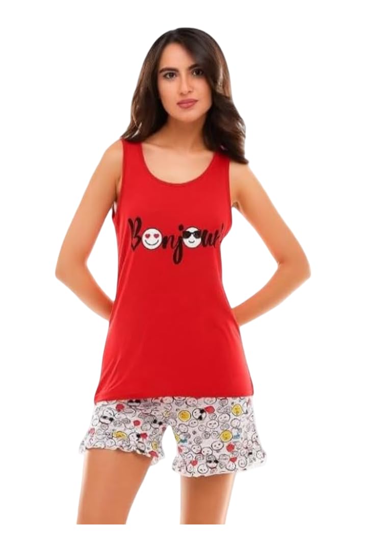 Carina Women Pyjama Set (Cookies)