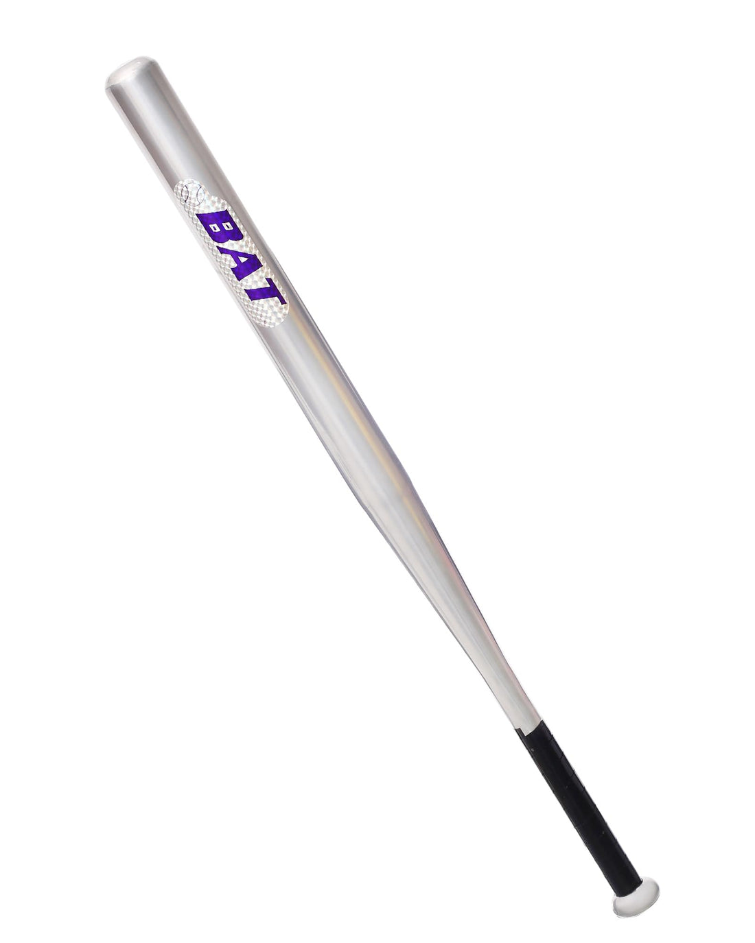 city star sport Iron Baseball Bat 34CM With Non-Toxic, Long Lasting Material - Silver