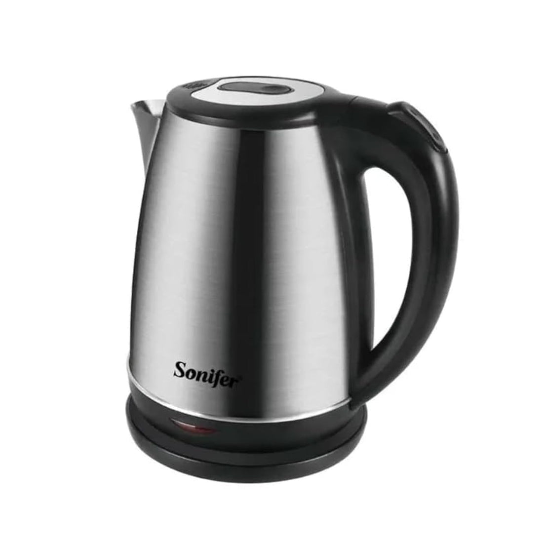 Sonifer SF-2083 1800W Electric Kettle, 1.8 Liter Capacity, Silver/Black