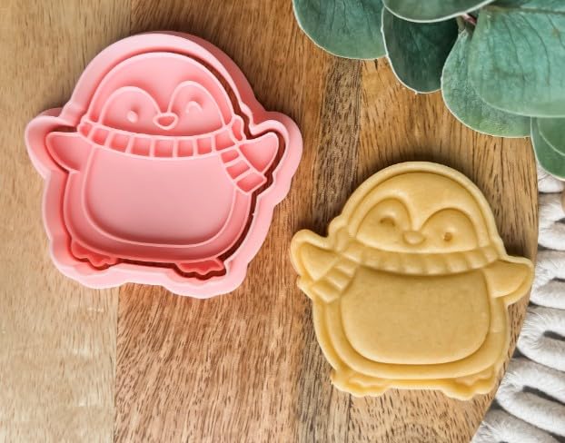 penguin Cookie cutter + stamp