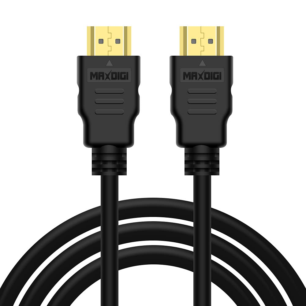 HDMI Cable 4.9 ft / 1.5m | High Speed 24k Gold Connectors, 4K @ 60Hz, Ultra HD, 2K 1080P ARC Compatible | for Laptop, Monitor, PS5, PS4, PS3, WII, Xbox One, Fire TV, Apple TV, LCD, LED