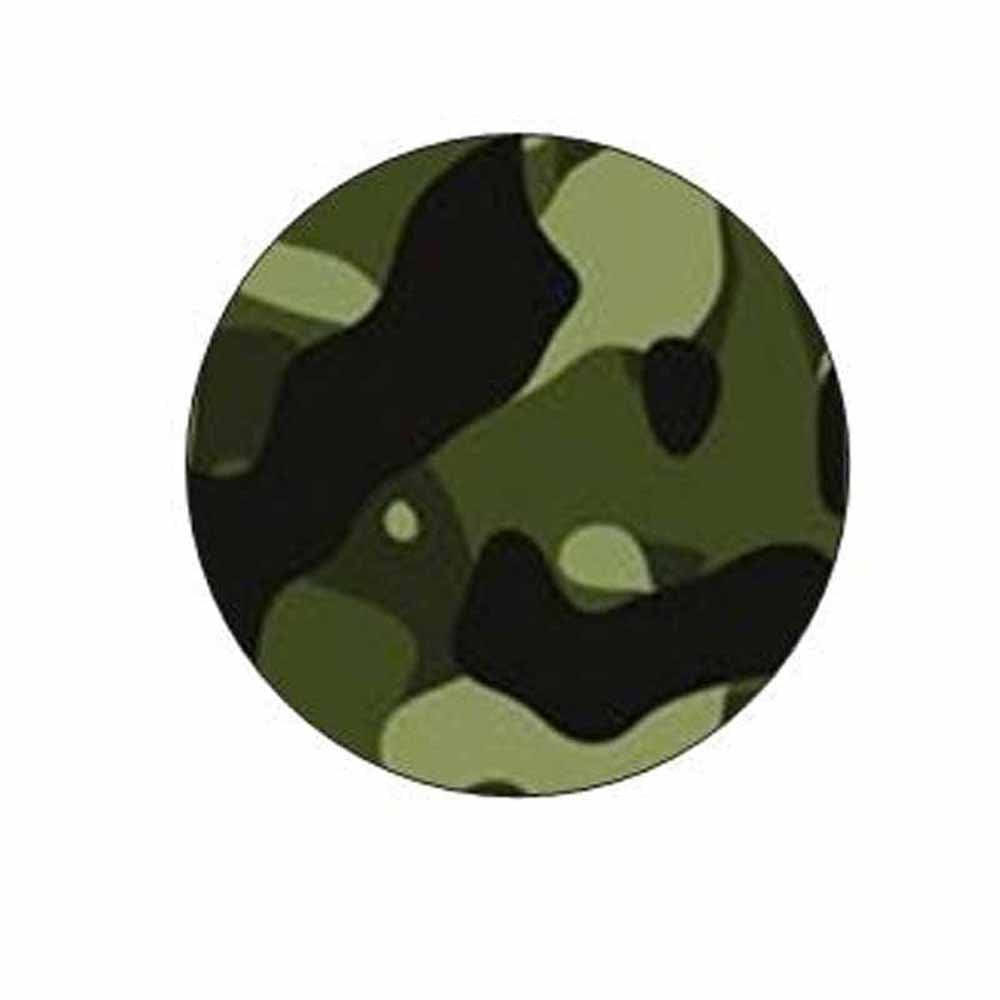 Stationery Creations Camouflage Print Stickers - Gift Bag or Envelopes Seals - Camo Theme Design - Party Favor Supplies - Set of 24