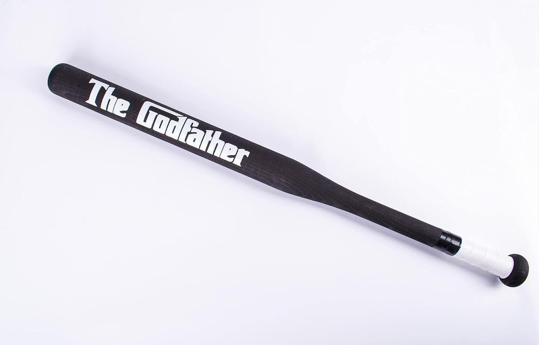 Generic Wooden Baseball Bat - Black - The - 80 Cm