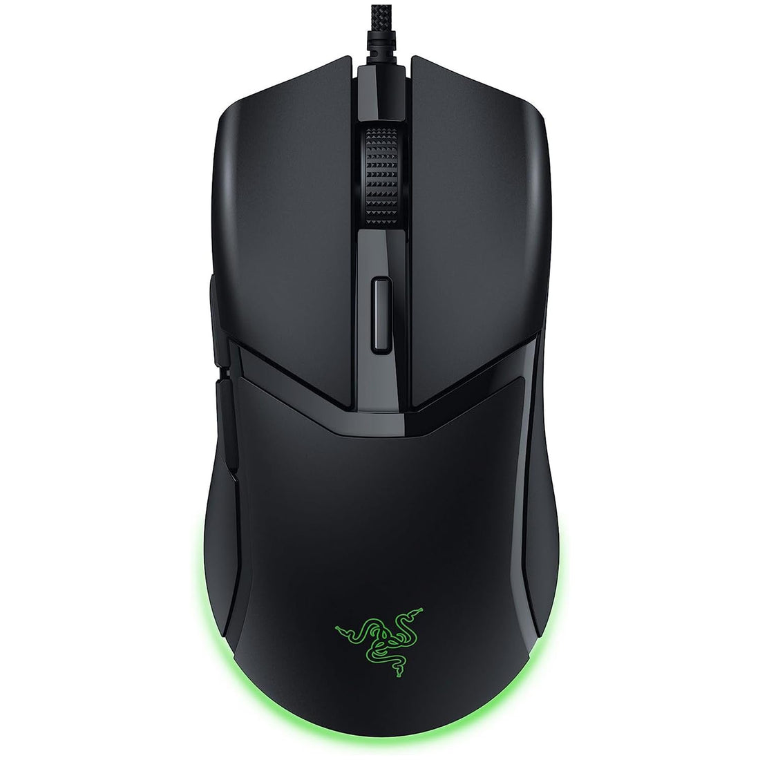 Razer Cobra Wired Gaming Mouse: 58g Lightweight Design - Gen-3 Optical Switches - Chroma RGB Lighting with Underglow - Precise 8500 DPI Optical Sensor - 100% PTFE Mouse Feet - Speedflex Cable - Black