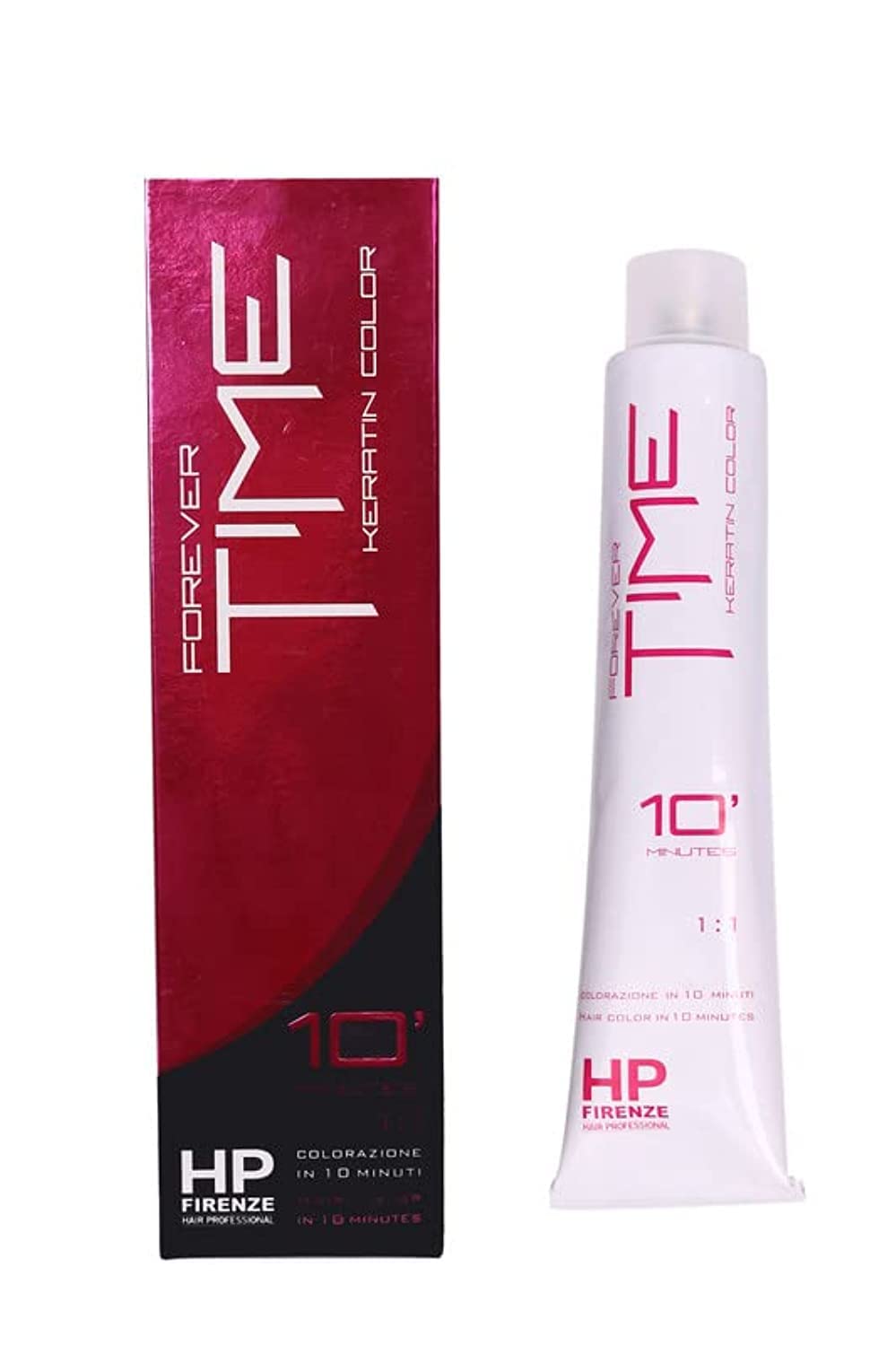 ForEver Time Hair Dye Keratin Color HP Firenze No. 2/10 Black Blue