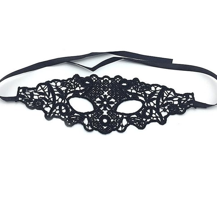 Lace Masquerade Mask, Black,Halloween Zorro design