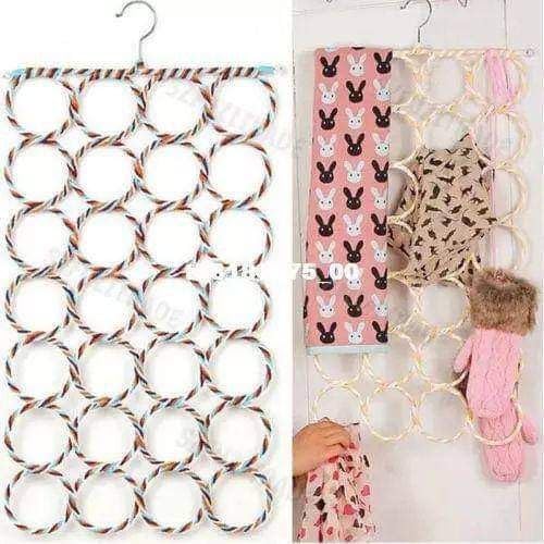 Hanger-Belts - Accessories 28 Pcs Circles Ring Slots Multifunction Home Organizer,For Socks Ties - Door Closet Organizer