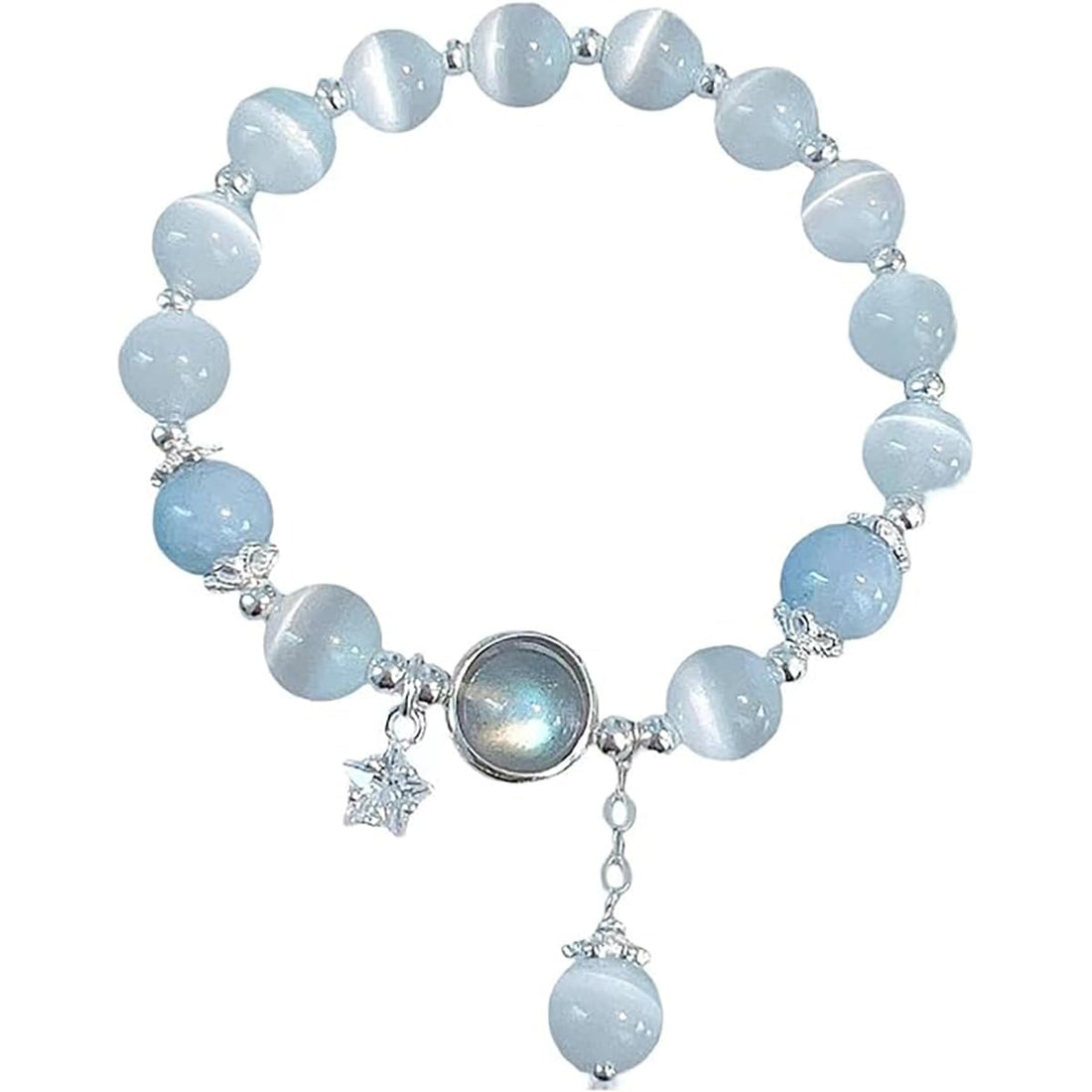 Moonstone Bracelet Glow in the Dark Bracelets Moonstone Jewelry for Women