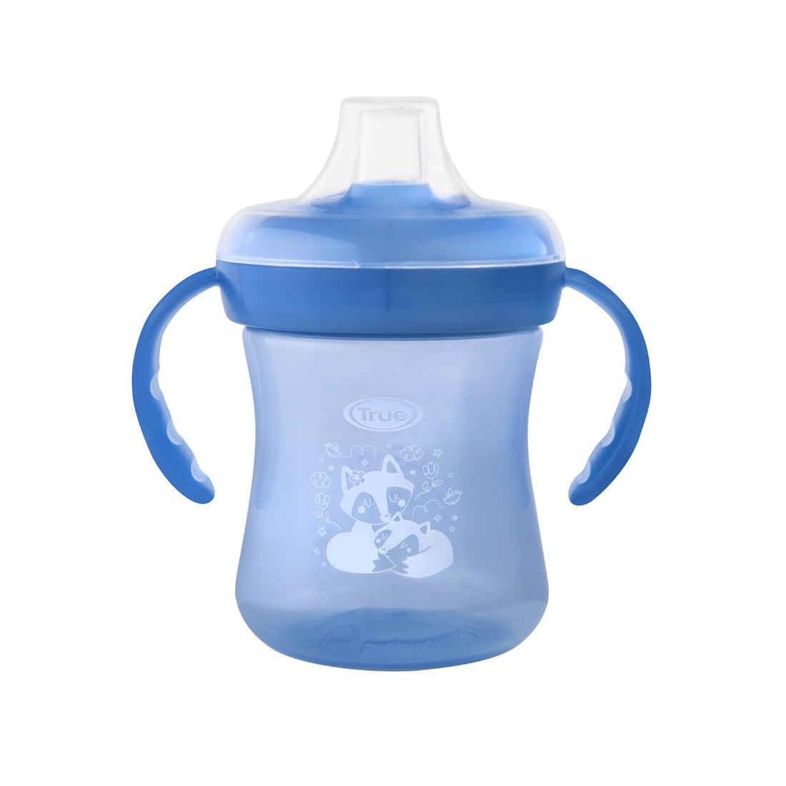 True Gold Training cup Silicon spout 180ml 6+m with handles & cover