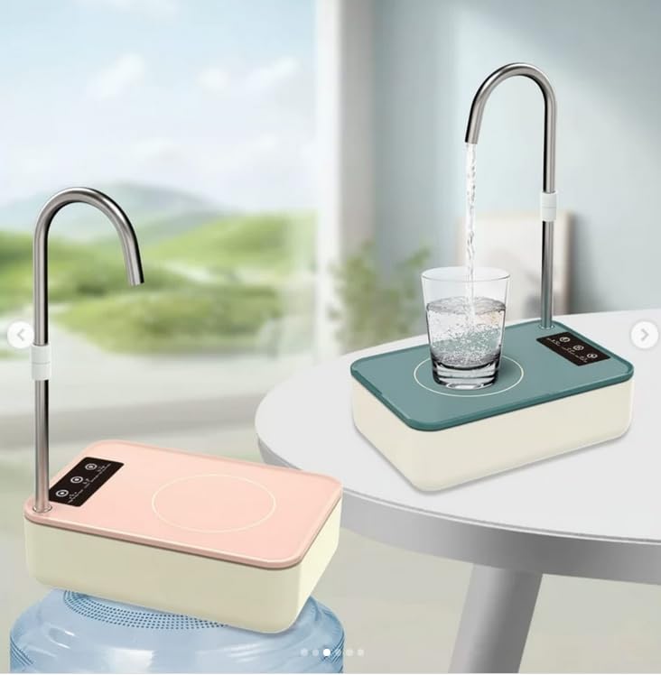 Smart 3-in-1 Water Pump Dispenser, Electric Water Dispenser with Touch Control, Portable Desktop Water Pump