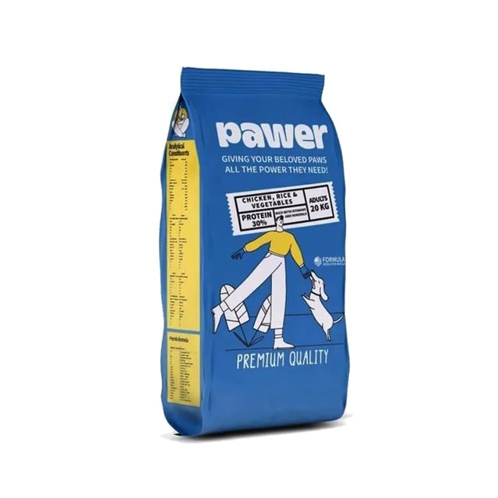 Pawer Pets Food (Adults), 20 kg