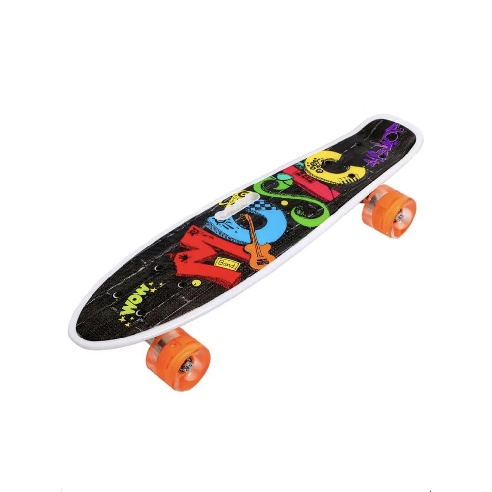 Dream Land Colorful Mixed Shapes Skateboard Design 8-212-B