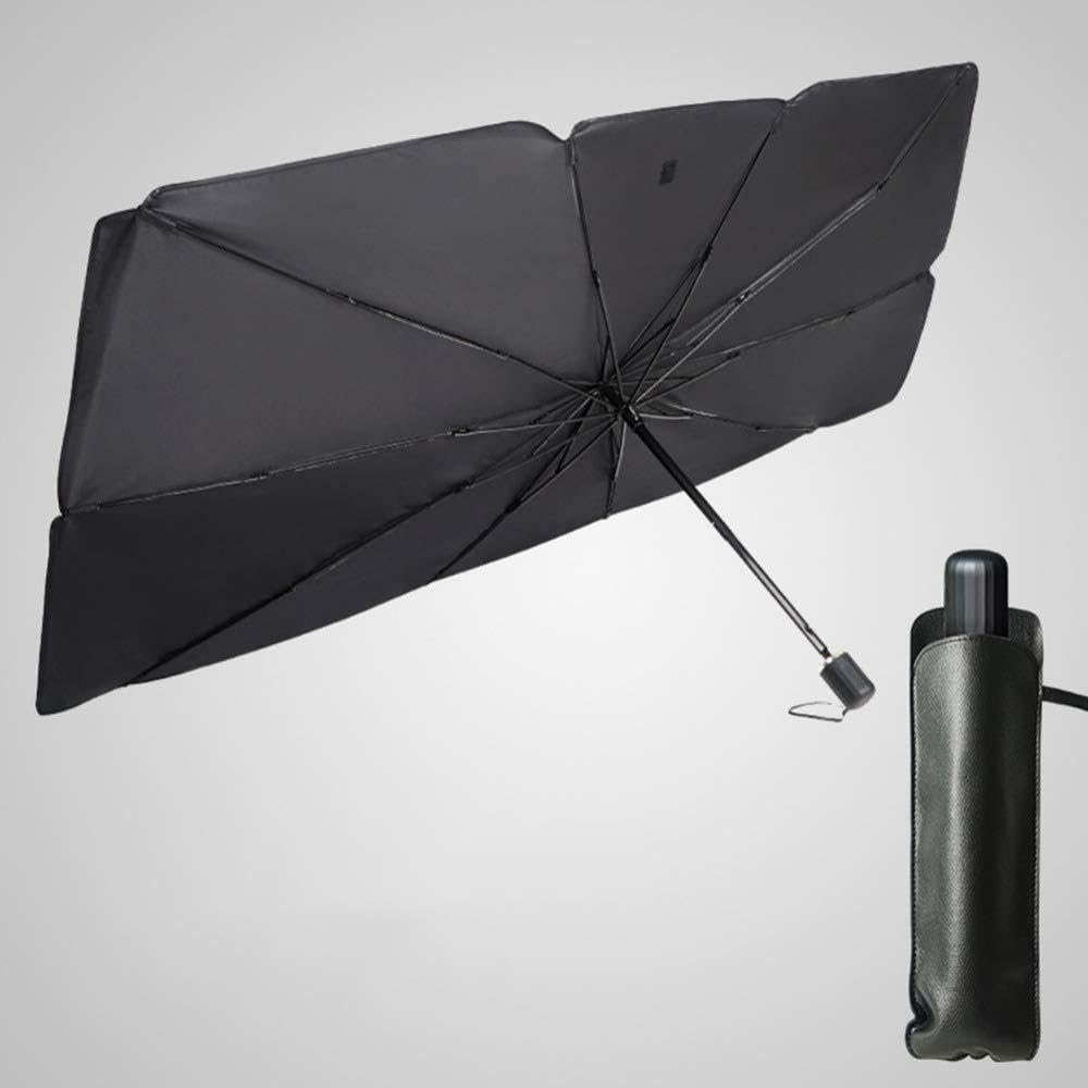 Front Shade - Foldable Car Windshield Sun Protector UV Ray Blocker Heat Insulation Front Glass Cover Size S