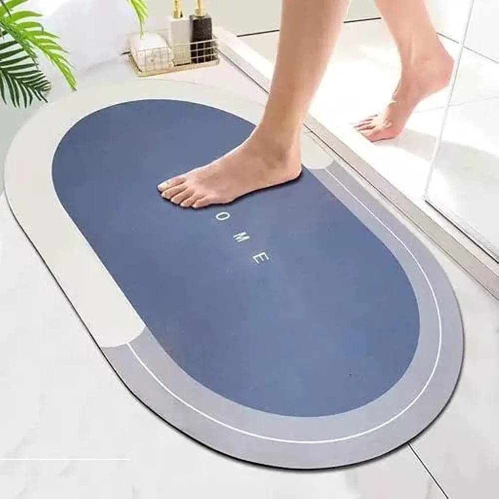 Kintota Bathroom mat, Door Mat, Floor Mat, Bath Mat , Doormat , Bathroom Carpet | Non Slip mat for Bathroom Cushion Mat Super Absorbent Soft Carpet, Quick Dry Dirt Barrier for Home, Office, (40x60cm)