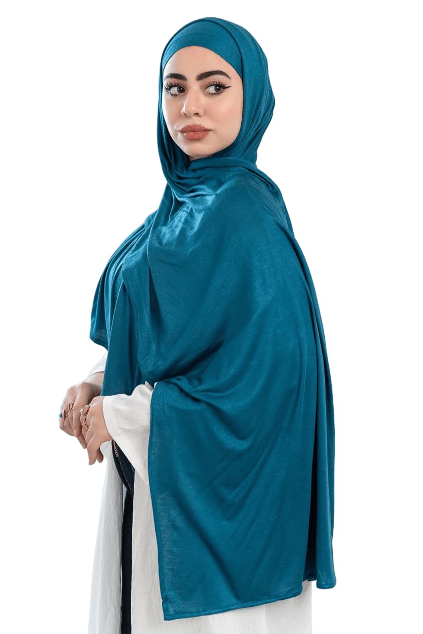 Easy Wear Gel hijab with connected Bandana. 18 Color. Pure gel hijab with attached bandana. 195 * 70 cm