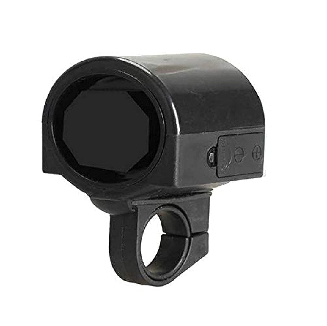 Portal black mtb road bicycle bike electronic bell loud horn cycling hooter siren holder