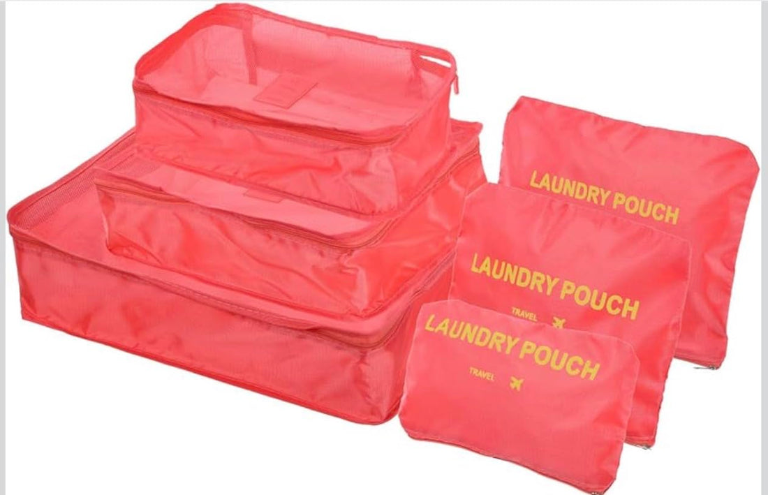 Downtown Travel Packing Cubes Set Lightweight Luggage Organizer Bags with Breathable Mesh Design Travel Storage Pouches Set