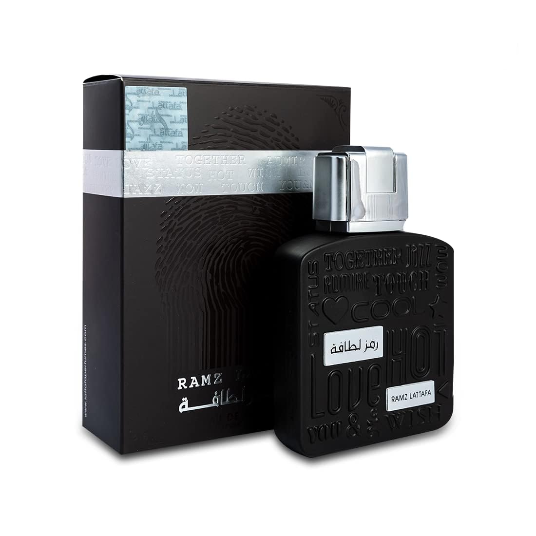 LATTAFA RAMZ Silver EDP Perfume Spray For Men 100 ml