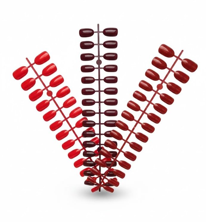 3D NAILS mirror METALIC - 120pcs PRESS ON NAILS Medium OVAL SHAPE - MIRROR False Nails, Pe rfect For Parties+5 COLORS