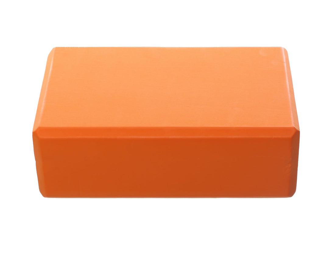 MINSA Yoga Mat M159 Orange Design for Comfortable Yoga and Fitness Workouts