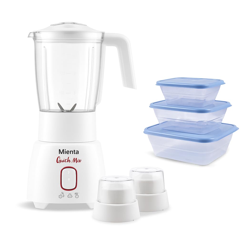 Mienta Blender 600 Watt BL1281H with free gift