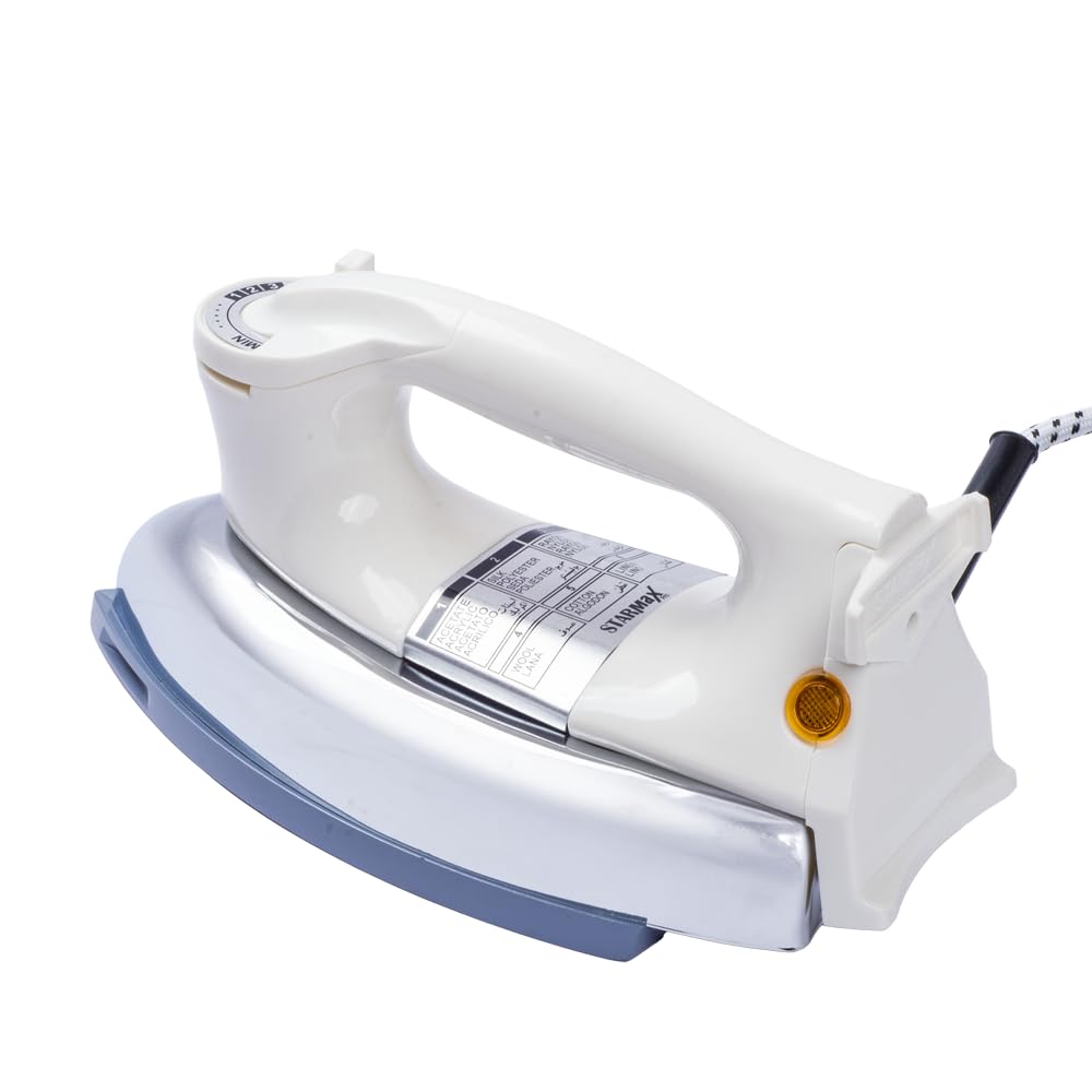 Iron Dry Star Max, 1200 Watts, White 6 Heat Levels