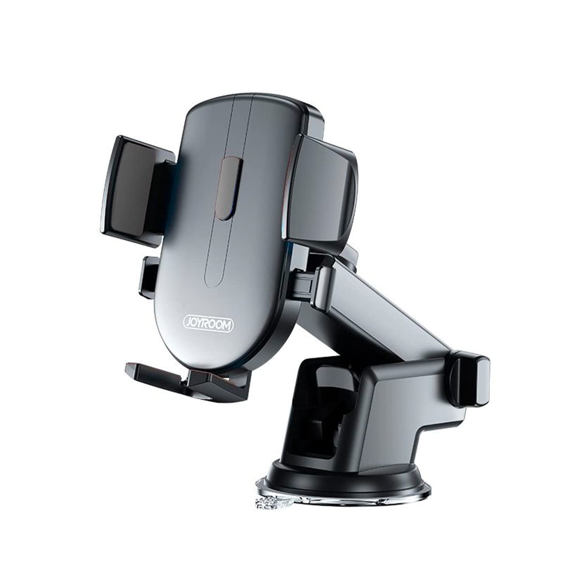 Joyroom JR-OK3 Car Phone Holder – Dashboard & Windshield Mount – Black 360° Rotation | Telescopic Arm | One-Hand Operation Fits 4.0–7.0″ Phones | Strong Suction | Stable Driving | 12 Months Warranty
