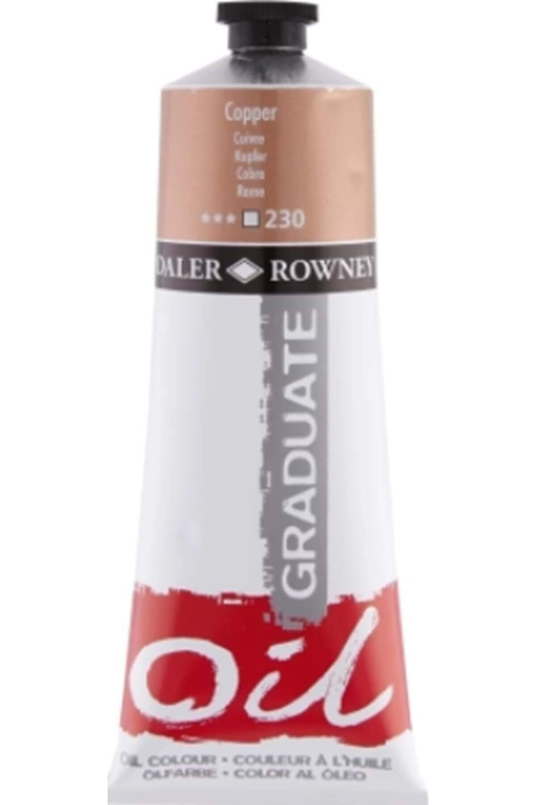 Daler Rowny, oil Color Tube, 117200230, 200ml, Colors, England