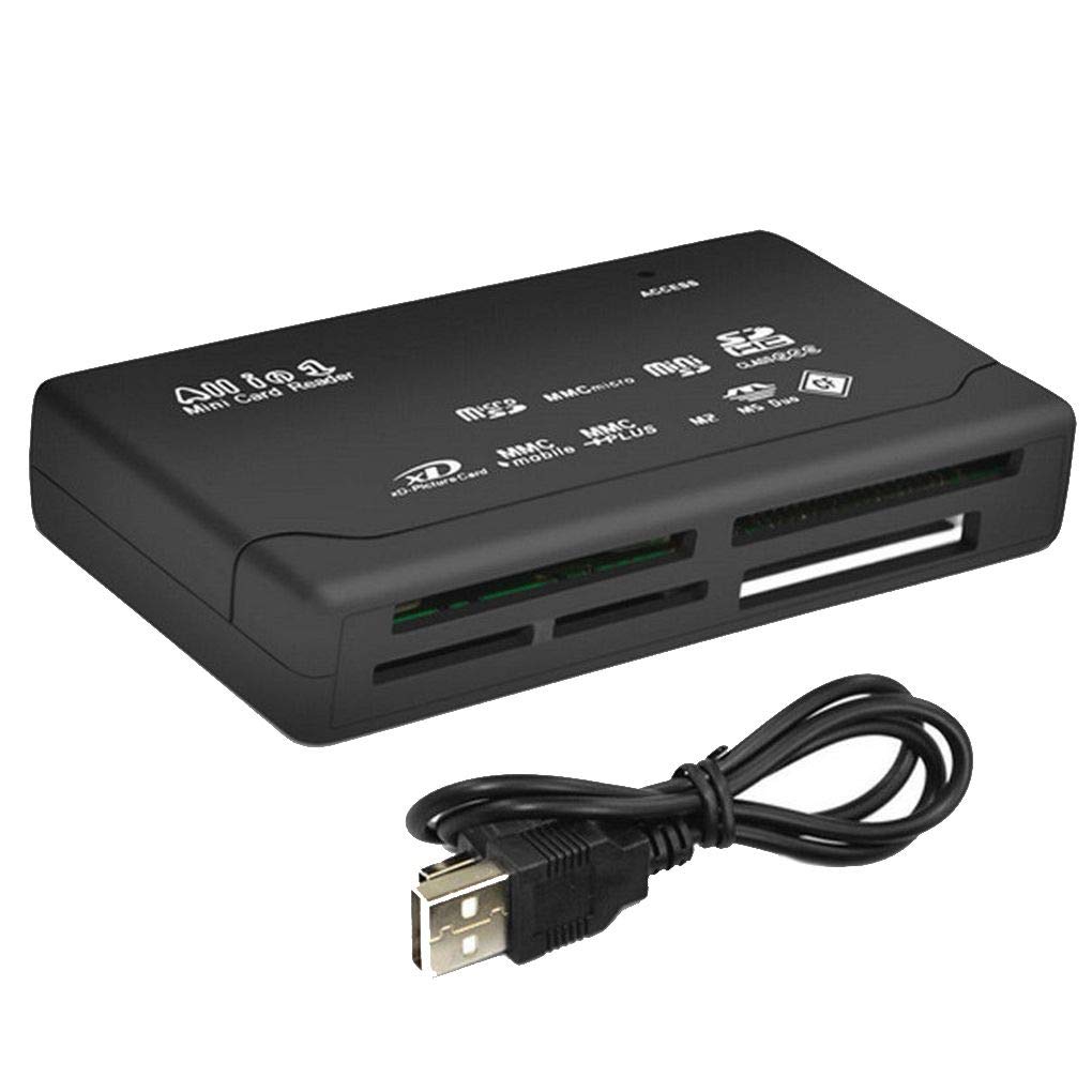 MySouq-store - 1PCs - All In One Card Reader USB 2.0 SD Card Reader Adapter Support TF CF SD Mini SD SDHC MMC MS XD