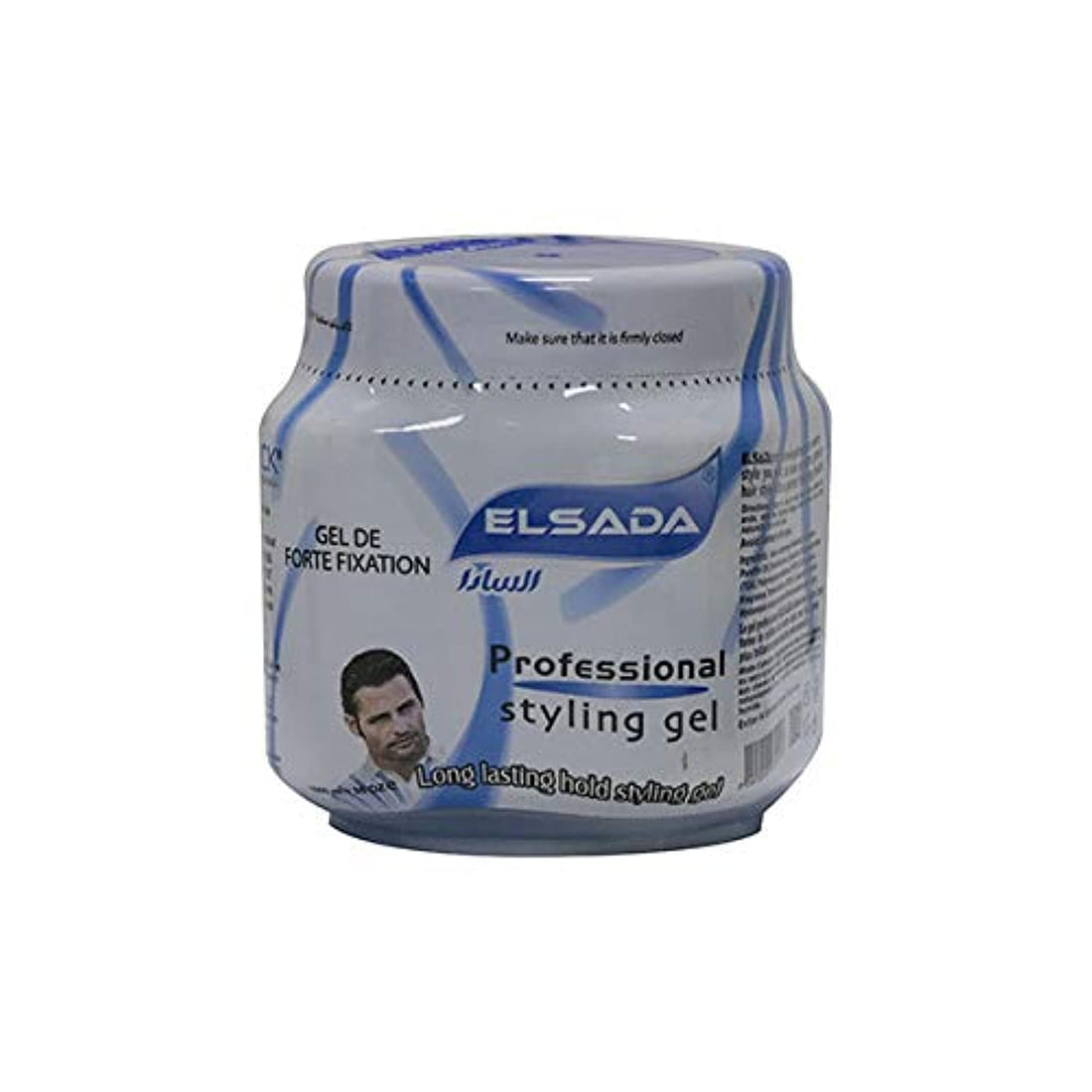 El Sada Long Lasting Hair Styling Gel (Blue, 1 L)
