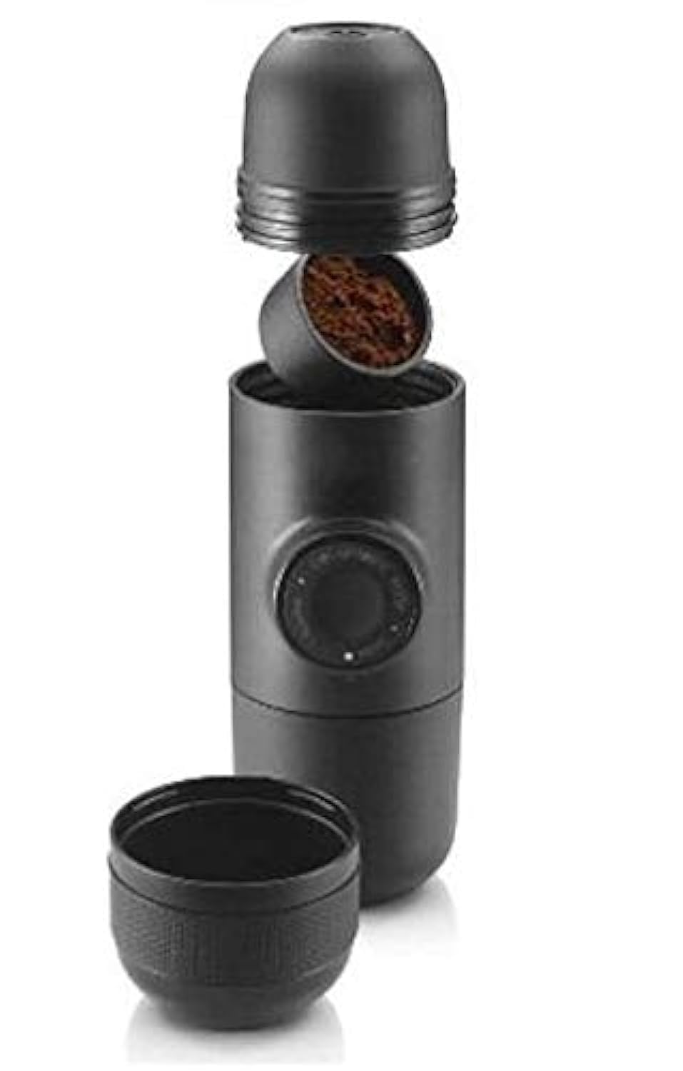 Espresso Mini Portable Hand Made Coffee Maker, Black