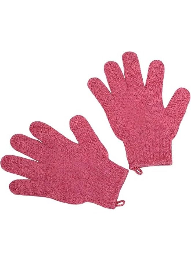 Exfoliating and Bath Gloves for Face and Body Multi Color, Massage and Scrub Gloves Help Clean Skin Gently, Suitable for Daily Use