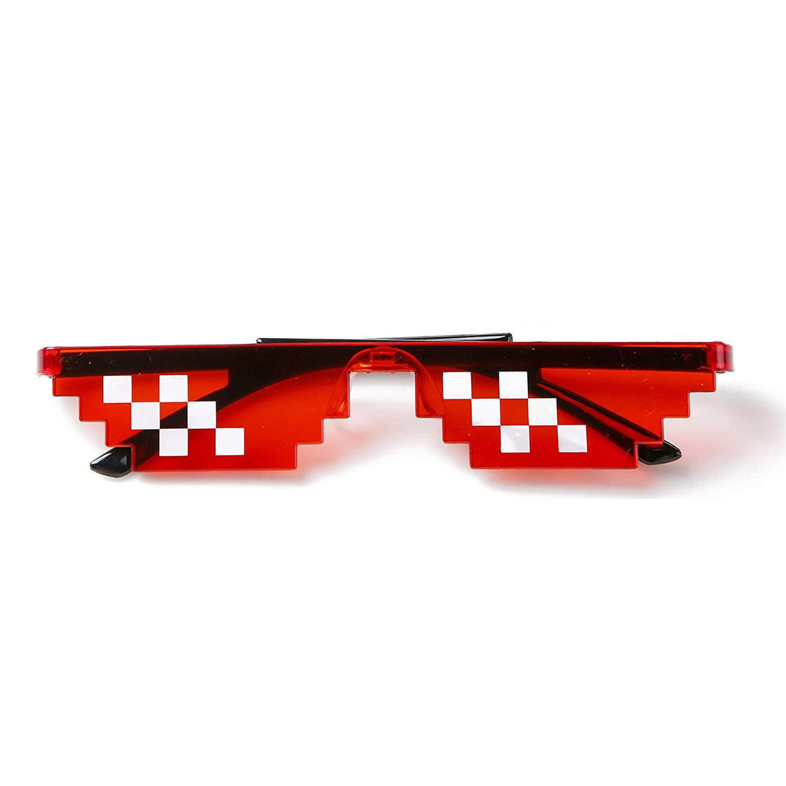 Unisex -THE PACK - Thug Life Party Sunglasses 8 Bits Style Pixel Mosaic MLG Photo Props Glasses